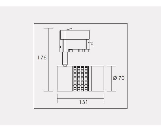 Трековый светодиодный светильник SUNFLEX KL-TR-004, фото 2