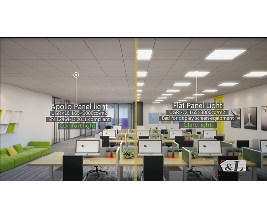 Встраиваемый светильник Limex APOLLO LED UGR<16, фото 4