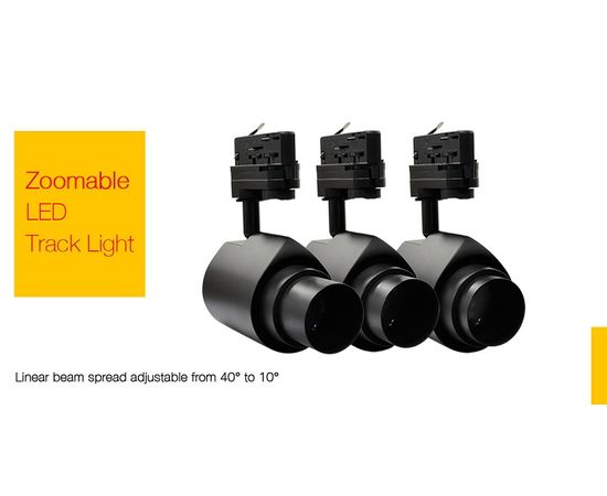 Трековый светодиодный светильник SUNFLEX WATER-DROP PLUS TRACK LIGHT, фото 2