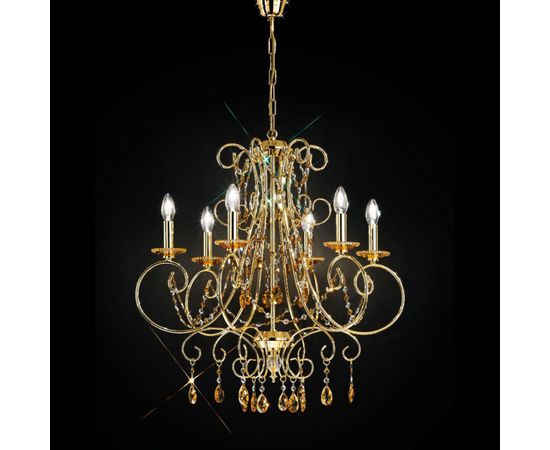 Люстра OR ILLUMINAZIONE 608/6 SWA TOPAZ, фото 1