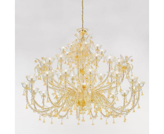 Люстра OR ILLUMINAZIONE 1018 CRISTALLO DECORO ORO, фото 1