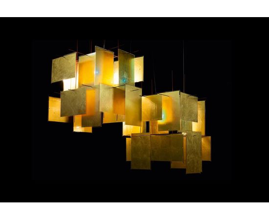 Подвесной светильник Ingo Maurer 1000 Karat Blau, фото 2