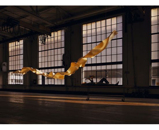 Подвесной светильник Ingo Maurer Golden Ribbon, фото 3