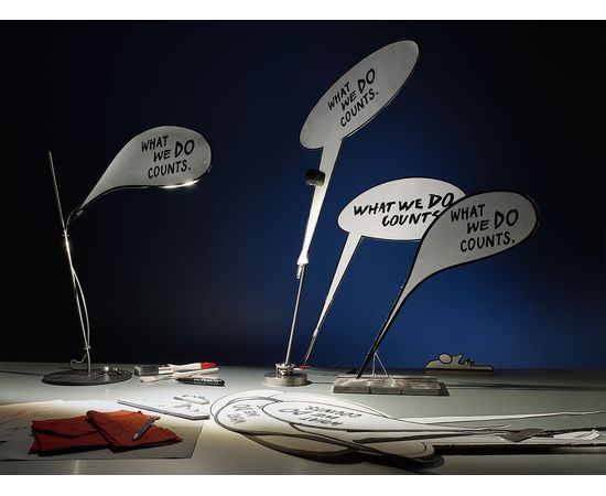 Настольная лампа Ingo Maurer What We Do Counts, фото 2