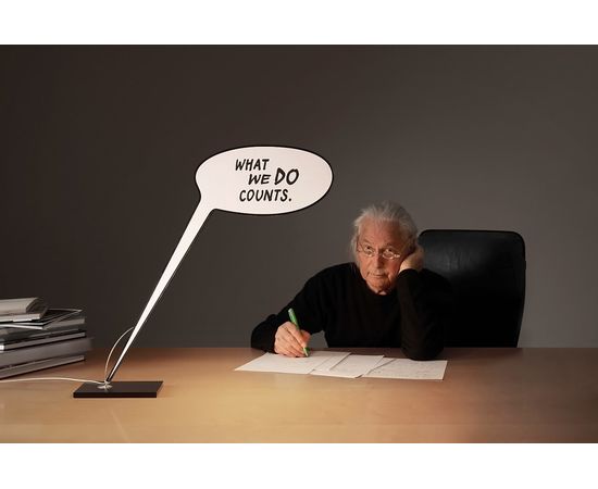 Настольная лампа Ingo Maurer What We Do Counts, фото 3