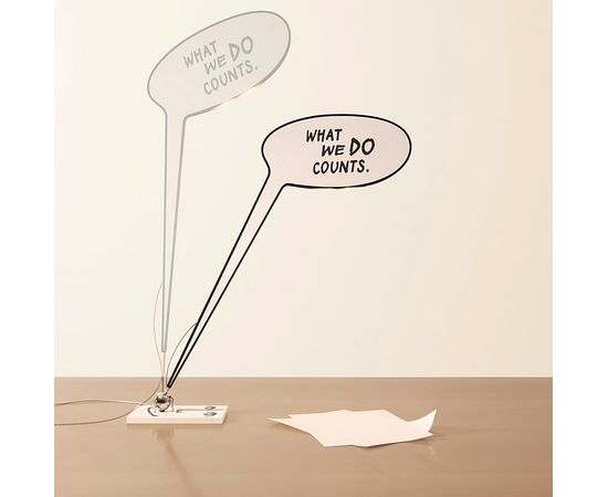 Настольная лампа Ingo Maurer What We Do Counts, фото 1
