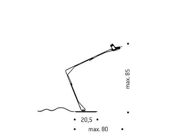 Настольный светильник Ingo Maurer Zak Zarak, фото 3