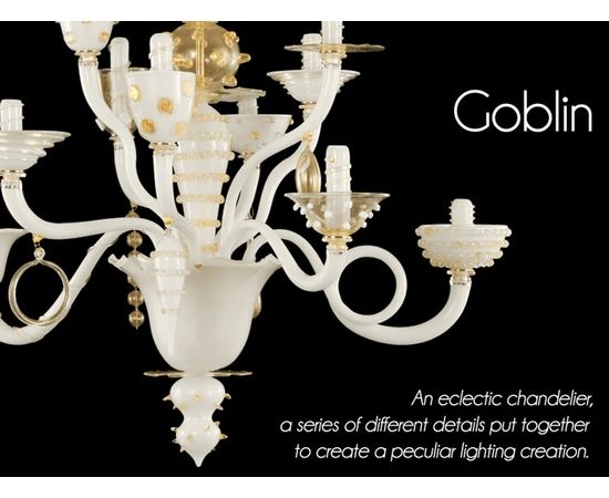 Люстра Multiforme Goblin L1075-10-WCK, фото 2