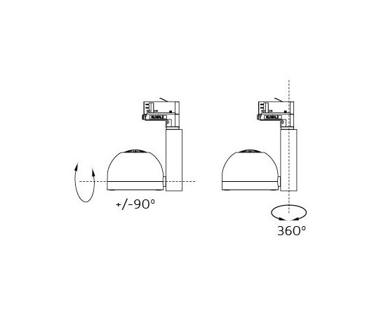 Трековый светильник Forma Lighting Moto-Palla, фото 4