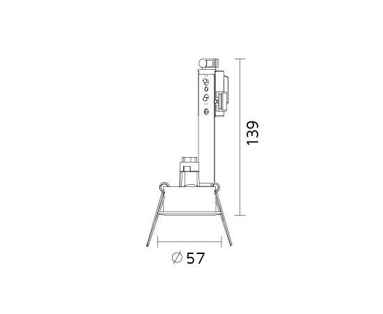 Встраиваемый светильник Forma Girofix, фото 2