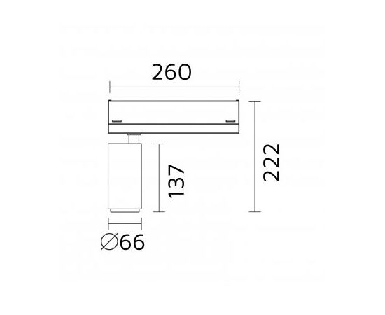 Трековый светильник Forma Lighting Gola Zero, фото 2