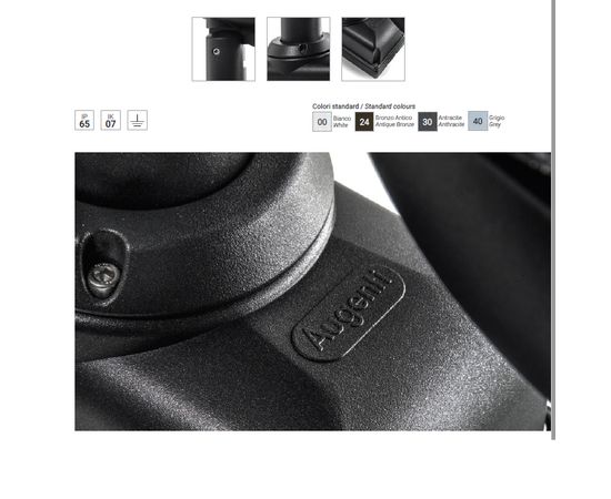 Настенно-потолочный светильник Augenti LUNOS MAXI, фото 2