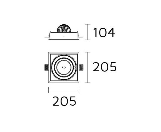 Встраиваемый светильник Forma Lighting Moto-MultiGimbalo, фото 2