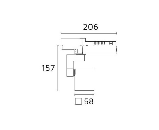 Трековый светильник Forma Lighting Moto-Rolo, фото 2