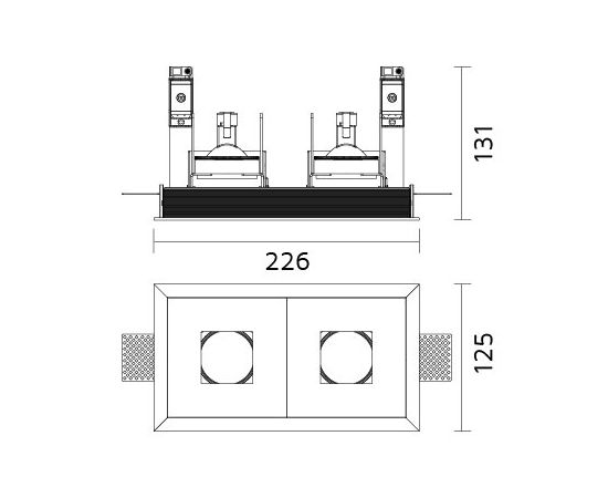 Встраиваемый светильник Forma MultiVenus, фото 2