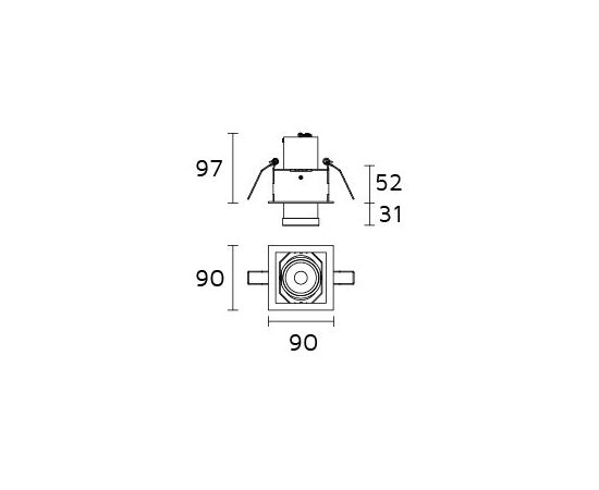 Встраиваемый светильник Forma Lighting Zoom, фото 2