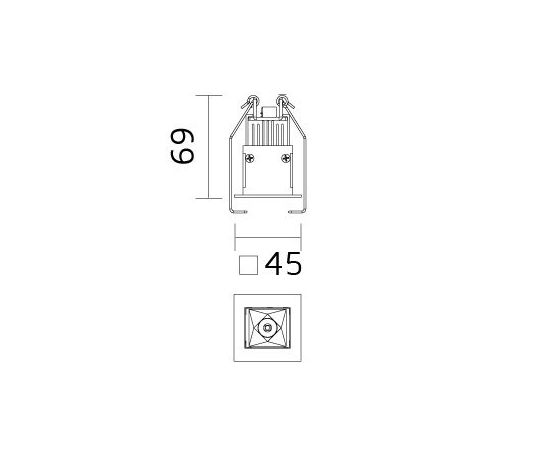 Встраиваемый светильник Forma Lighting Polaris, фото 5
