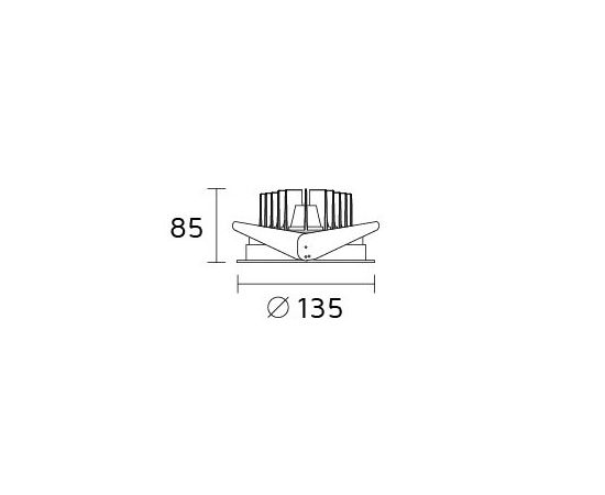 Встраиваемый светильник Forma Galaxis Pro, фото 3
