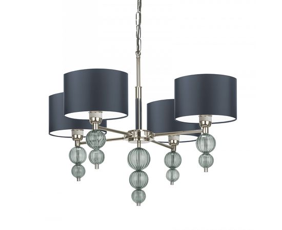 Люстра HEATHFIELD Alette Chandelier Nickel, фото 1