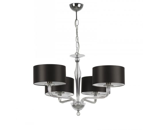 Подвесной светильник HEATHFIELD Czarina Clear Crystal 4 Arm, фото 1