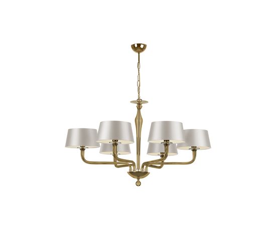 Подвесной светильник HEATHFIELD Czarina Clear Crystal 4 Arm, фото 2