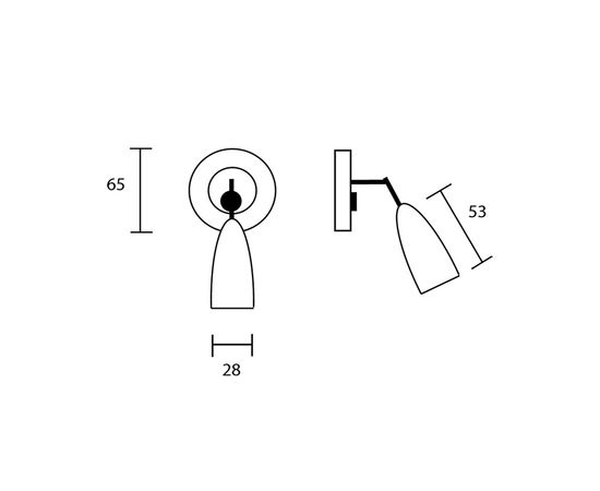 Настенный светильник Heathfield &amp; Co Dinah 1 Watt LED Reading Light, фото 2