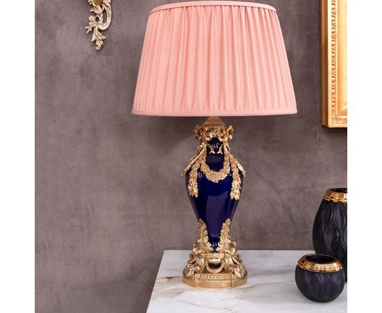 Настольная лампа BADARI Ginevra A1-2005/2/BL, фото 2