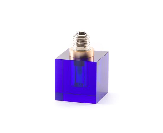 Лампочка Seletti Crystaled Square Blue, фото 1