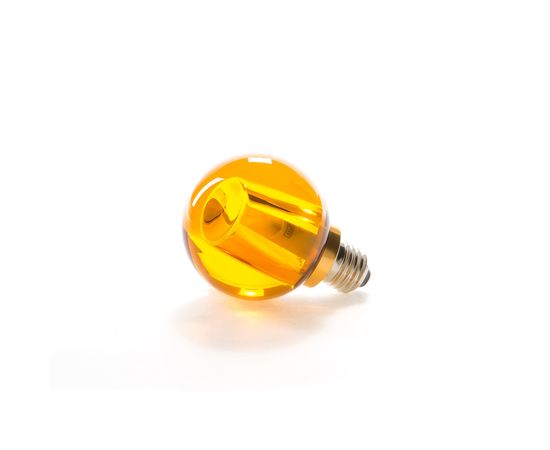 Лампочка Seletti Crystaled Round Amber, фото 1