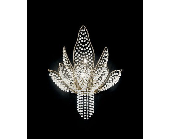 Настенный светильник IDL Ninfea 436/4+1A oro, фото 1