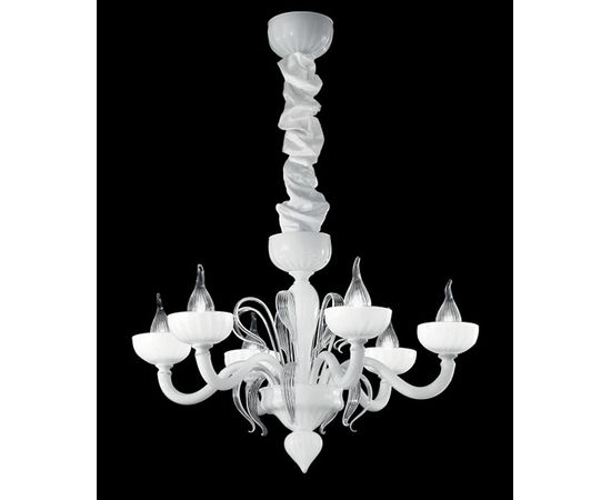 Люстра IDL Epoque 446/6 bianco, фото 1