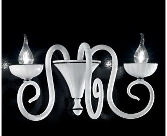 Настенный светильник IDL Baroque 449/2A bianco, фото 1