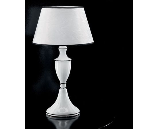 Настольная лампа IDL Baroque 449/1L bianco, фото 1