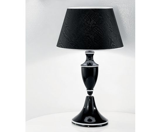 Настольная лампа IDL Baroque 449/1L nero, фото 1