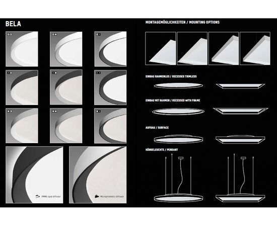 Встраиваемый светильник Molto Luce BINA ROUND 400 RECESSED, фото 3