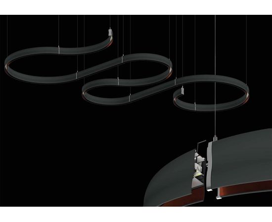 Подвесной модульный светильник Molto Luce CHARM 1000 SEGMENT PD, фото 2