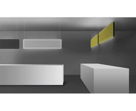 Подвесной светильник Artemide Eggboard Baffle Direct + Indirect 1600x400, фото 4