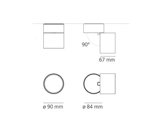 Потолочный светильник Artemide Hoy Ceiling, фото 3