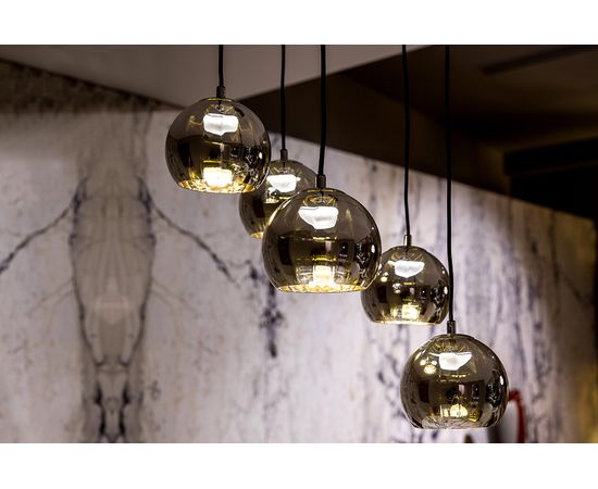 Подвесной светильник CONTARDI Kubric So Cluster of 5, фото 3