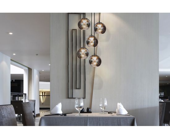 Подвесной светильник CONTARDI Kubric So Cluster of 5, фото 4