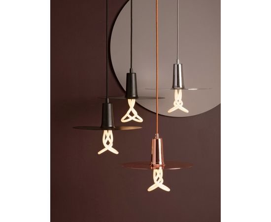 Подвесной светильник Plumen Drop Hat Lamp Shade Set with Plumen 001 Bulb, фото 6