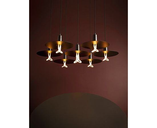 Подвесной светильник Plumen Drop Hat Lamp Shade Set with Plumen 001 Bulb, фото 7