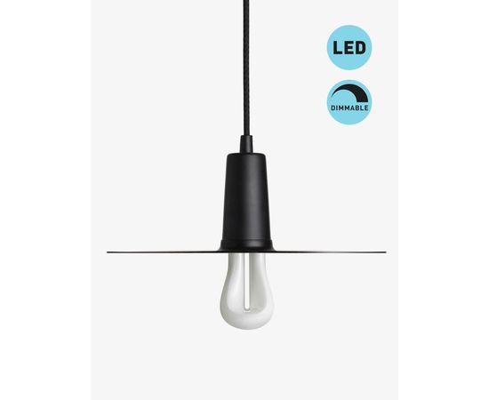 Подвесной светильник Plumen Drop Hat Lamp Shade Set with Plumen 002 LED Bulb, фото 3