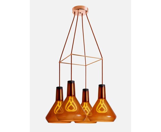 Подвесной светильник Plumen 3 Way Drop Top Chandelier, фото 7