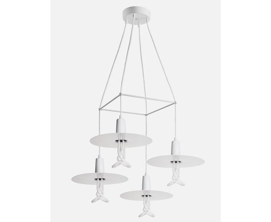Подвесной светильник Plumen 3 Way Drop Hat Chandelier, фото 3