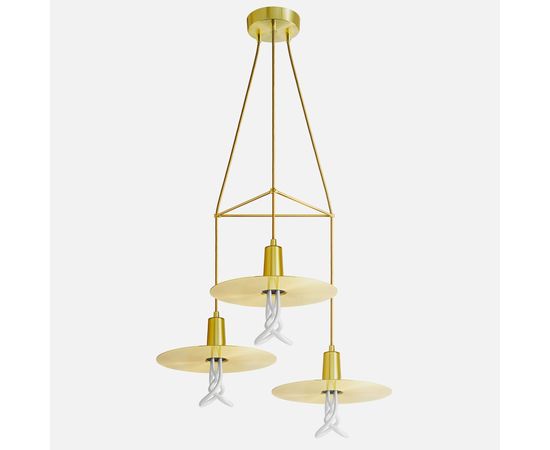 Подвесной светильник Plumen 3 Way Drop Hat Chandelier, фото 1
