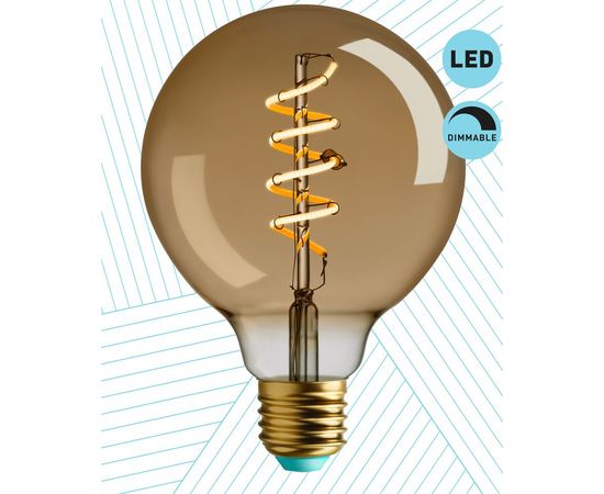 Филаментовая лампочка Plumen WHIRLY WYATT - DIMMABLE LED, фото 1