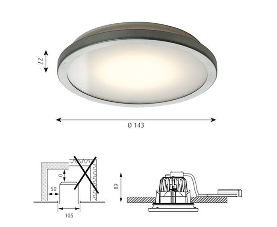 Встраиваемый светильник Louis Poulsen Munkegaard Mini, фото 2