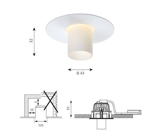 Встраиваемый светильник Louis Poulsen Ballerup Mini, фото 2