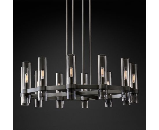 RAVELLE ROUND CHANDELIER 36&quot;, фото 1
